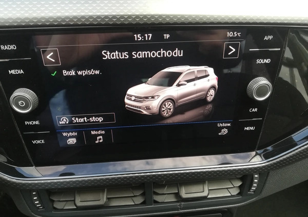 Volkswagen T-Cross cena 76500 przebieg: 37174, rok produkcji 2019 z Brwinów małe 781